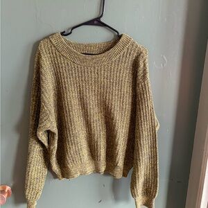 Cozy Olive Green Sweater